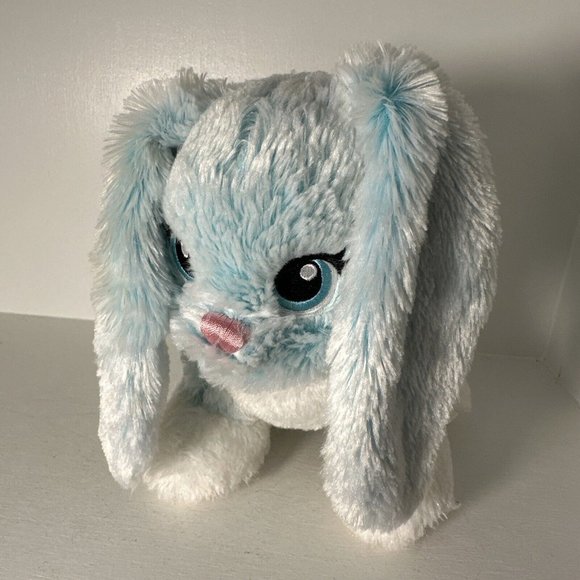 Build A Bear Merry Mint Floppy Bunny Plush Rabbit Blue Stuffed Animal Easter 12” - Picture 5 of 5